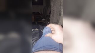 Nutting Through Lingerie