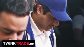 Step Sonnies Benjamin Blue & Edward Terrant Have A Ultra-kinky Plan To Slink Out For A Soiree - Twunk Trade