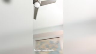 Grappling Jock Tugging His Uncircumcised Manstick