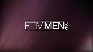 FTM Studs - Axel Dark-hued takes Jesse Diamonds bonus fuckhole for a firm rail