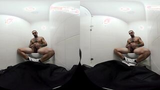 Beach Public Toilets Wanking , Taunting and Failed Edging VR Teaser ( Utter on my websites )