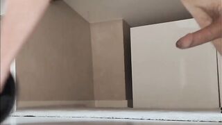 Coregasm: his pulsating man-meat runs in rivulets jizm on the floor during a bare exercise sesh - CoregasmicTruth