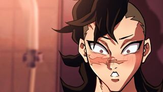 Genya x Tanjiro Kamado - Kimetsu no Yaiba NSFW parody animated manga porn