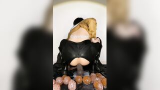 Laying Egg Brown-eye Burst and Going knuckle deep