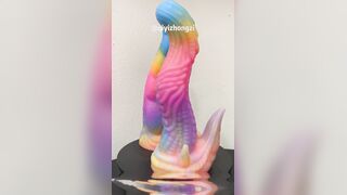 Chinese Rosy Cat Dude Youngster Pink pucker Bust and Going knuckle deep