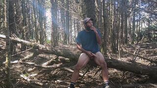 Smoking in the forest