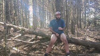 Smoking in the forest