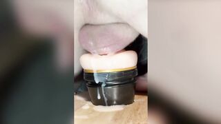 School College girls Fleshlight SPEWS With Jizm