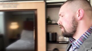 Worker displays his manager whos in charge and invites his buddy to join in