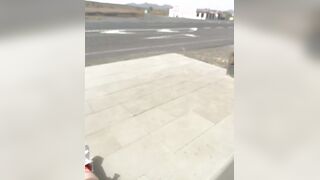 beefy dude Supah risky jack and spunk at busstop while waiting for the bus