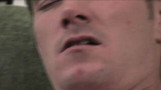 The stud torments his close buddy from his undies while no one observes