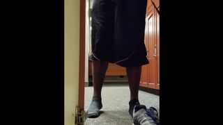 Freeballing in the gym locker #two