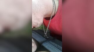 Sucking my hetero mate