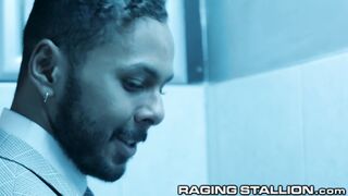 RagingStallion - Office Hairy men Nail Moist In Work Douche