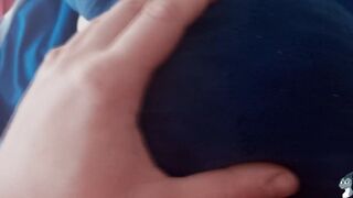 Toying with the Immense Blue Dinosaur and demolishing it