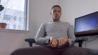 Wordy Roleplay - Your coworker catches you dressed in cock-squeezing denim