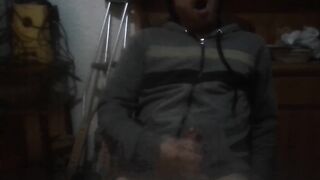 SUMPTUOUS DUDE! Molten fellow takes out all his milk!!