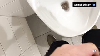 The eighteen-yr-aged dude dared himself to urinate forearms-free-for-all.