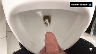 The eighteen-yr-aged dude dared himself to urinate forearms-free-for-all.