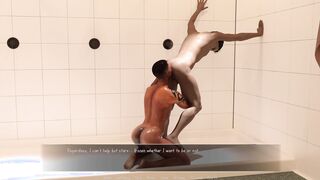 Hows Jizz shot From Your Angle Zack? Dark-hued Fellow Tears up Culo of Milky Twunk in the School Public Douche