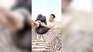 Tighted Up Lad Displaying off