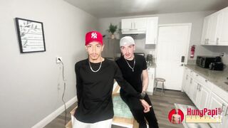 Suspended Papi - Cholo Thug Pokes Lean Twunk Sans a condom