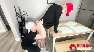 Suspended Papi - Cholo Thug Pokes Lean Twunk Sans a condom