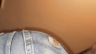 Fat Fellow Sits on you And Overlooks You!