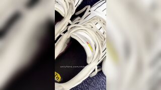 StepDaddy and son-in-law eighteen y.o lad edging public queer cruising Smelling Socks stinking soles TN suck off