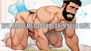 Drool Roast Me Dad Cub in Your Colon