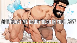 Drool Roast Me Dad Cub in Your Colon