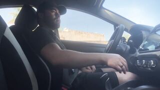 Jacking on the street in my camper in a public place until I come