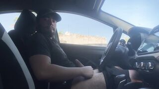 Jacking on the street in my camper in a public place until I come