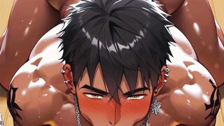 Scorching Queer Gang Lovemaking In The Office With The Manager Plumbing Their Cabooses!