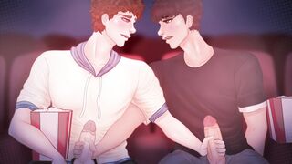 Our Palms Moving in Sync ° Homo Buddies Mutual Pounding in The