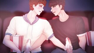 Our Palms Moving in Sync ° Homo Buddies Mutual Pounding in The