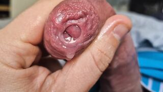 Uncircumcised Covert Head Precum Have fun