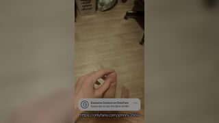 The Midnight Secret- Sneaky and calm ejaculation while everyone rests