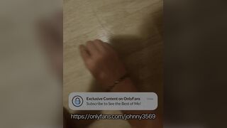 The Midnight Secret- Sneaky and calm ejaculation while everyone rests