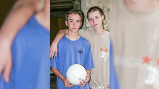 2 uber-cute thin studs doing striptease photo compilation