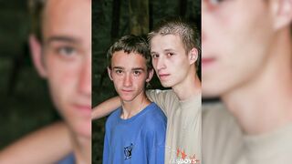 2 uber-cute thin studs doing striptease photo compilation