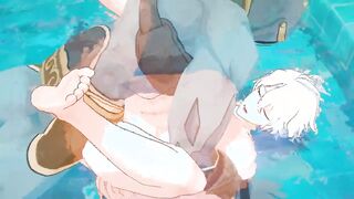 Chiori Hand-job Genshin Influence