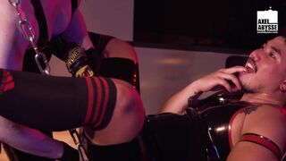 Domineering Axel Abysse Dual Fisted Dees Raw Fuck-hole