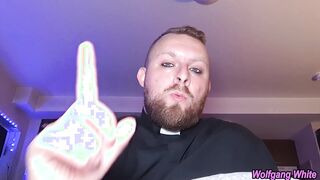 POINT OF VIEW: PASTOR DAD PUMMELS YOU - Religious Roleplay - BOTTOMPOV - Wolfgang Milky