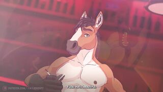 VIGNETTE 02 - Part 1 - Wooly Pony Masturbates Off on a Hook-up Soiree - Wooly Queer Toon