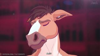 VIGNETTE 02 - Part 1 - Wooly Pony Masturbates Off on a Hook-up Soiree - Wooly Queer Toon