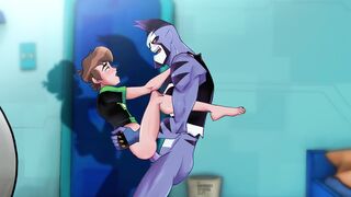 Rook as Fistrook pounding with his heterosexual accomplice Ben - Parody animations fill