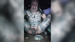 Object857 pcha fake penis do gardła