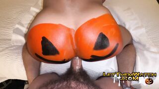 LetThemWatch - Pumpkin Smashing Juven Breeds Evan West Hard-core Homosexual Buttfuck Halloween Hookup